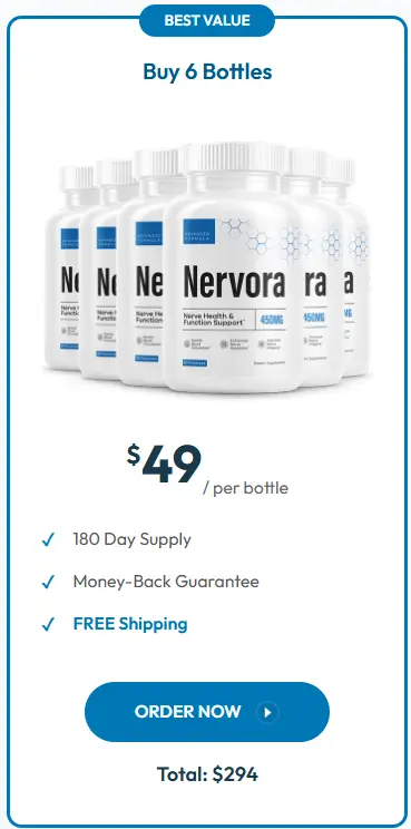 Nervora- 6 Bottle